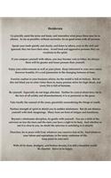 Desiderata: Gray Parchment Large Lined Journal 8.5 x 11 300 Pages