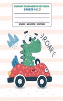 Primary Composition Notebook Story Paper Journal Grades K-2