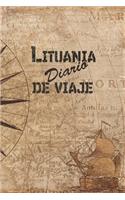 Lituania Diario De Viaje: 6x9 Diario de viaje I Libreta para listas de tareas I Regalo perfecto para tus vacaciones en Lituania