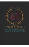 61 Years Of Being Awesome