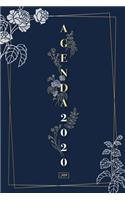Agenda 2020: Office, Agenda Giornaliera e Calendario 2020 - Agenda Settimanale 2020 - Quaderno, Journalier e Agende