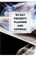 90 Day Priority Planner and Journal