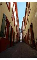 Bicycles and a Narrow Alley in Heidelberg, Germany Journal: Take Notes, Write Down Memories in this 150 Page Lined Journal