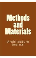 Methods and Materials: Architecture journal