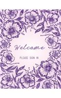 Welcome, Please Sign in