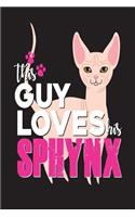 This Guy Loves His Sphynx
