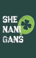 Shenanigans: A Funny Saint Patricks Day Inspired Journal Notebook