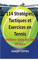 114 Strategies, Tactiques, Et Exercices En Tennis