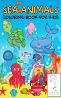 Sea Animals Coloring Book For Kids