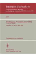 Fachtagung Prozeßrechner 1981