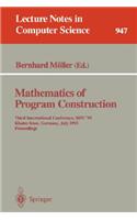 Mathematics of Program Construction