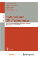 Database and XML Technologies