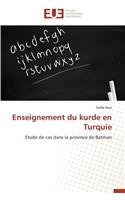Enseignement Du Kurde En Turquie
