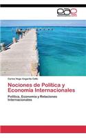 Nociones de Política y Economía Internacionales