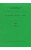 Die Agyptisch-Arabischen Dialekte. Glossar Arabisch-Deutsch