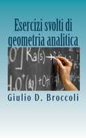 Esercizi svolti di geometria analitica