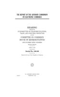 The report of the Advisory Commission on Electronic Commerce