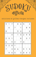 Sudoku Difficile Solutions et Grilles Vierges incluses