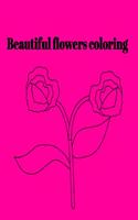 Beautiful flowers coloring