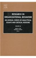 Research in Organizational Behavior