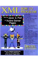 XML: How to Program, Featuring Java 2, Perl/CGI and Active Server Pages