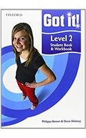 Got it! Level 2 Student Book and Workbook with CD-ROM: A four-level American English course for teenage learners