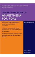 Oxford Handbook of Anaesthesia for PDAs