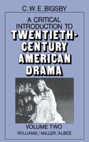 Critical Introduction to Twentieth-Century American Drama: Volume 2, Williams, Miller, Albee