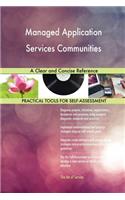 Managed Application Services Communities A Clear and Concise Reference