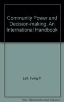 Community Power and Decision-making