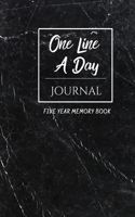 One Line a Day Journal Five Years of Memories
