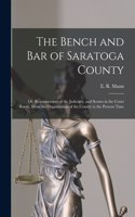 Bench and Bar of Saratoga County
