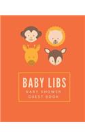 Baby Libs Baby Shower Guest Book