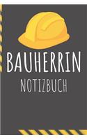 Bauherrin Notizbuch