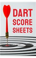 Dart Score Sheets