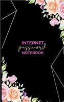 Internet Password Notebook