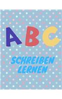 ABC Schreiben lernen: Alphabet schreiben lernen mit Druckschrift