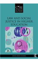 Law and Social Justice in Higher Education