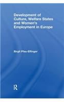 Development of Culture, Welfare States and Women's Employment in Europe