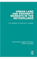 Urban Land and Property Markets in the Netherlands