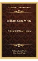 William Orne White