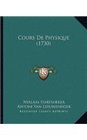 Cours De Physique (1730)