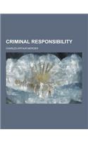 Criminal Responsibility