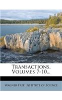Transactions, Volumes 7-10...