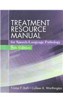 Treatment Resource Manual for Speech Language Pathology (Book Only)