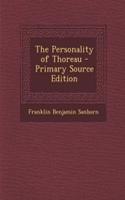 The Personality of Thoreau - Primary Source Edition: (English)