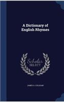 Dictionary of English Rhymes