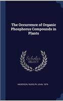 Occurrence of Organic Phosphorus Compounds in Plants
