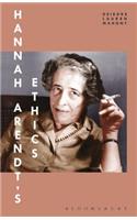 Hannah Arendt's Ethics