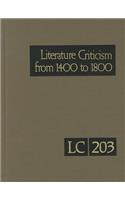 Literature Criticism from 1400 to 1800